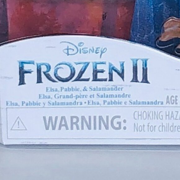 New in Box- Disney Princess Frozen II Elsa Doll w/Pabbie & Salamander Figures - Picture 12 of 15